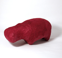 Hippo, lila sisal